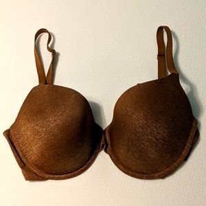 Victoria Secret T-shirt Bra in Shimmer Brown